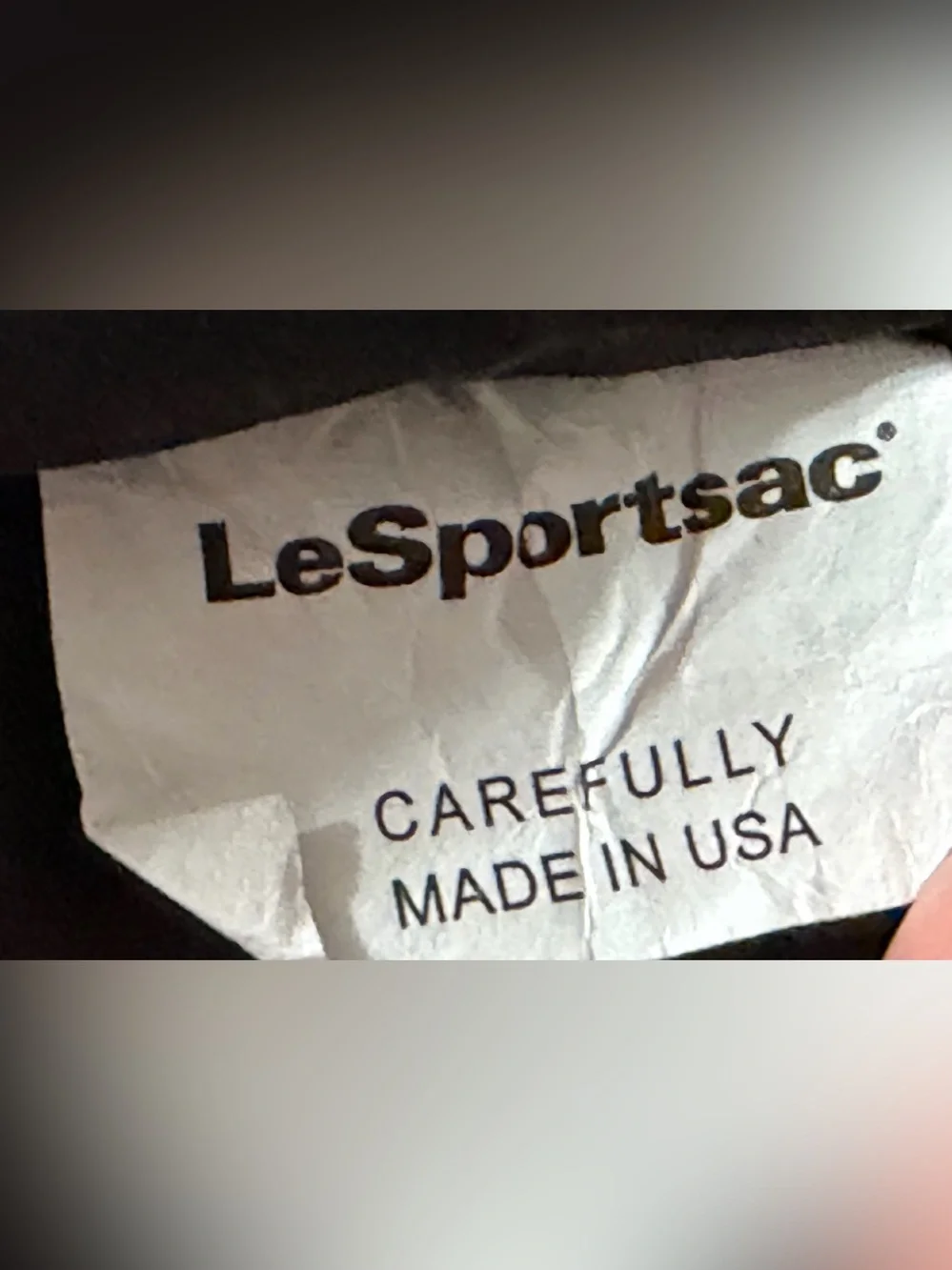 LeSportsac USA Rainbow Hearts Nylon Satchel Crossbody Bag